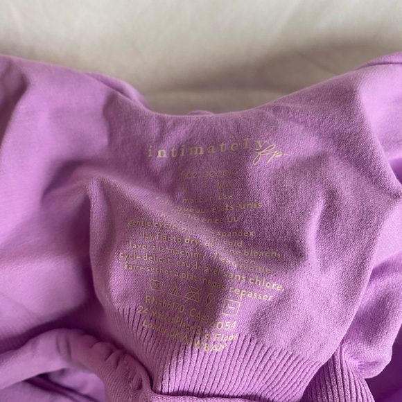 Clean lines bodysuit, lilac M-L, Intimately by Free People, NWT - Picture 7 of 9